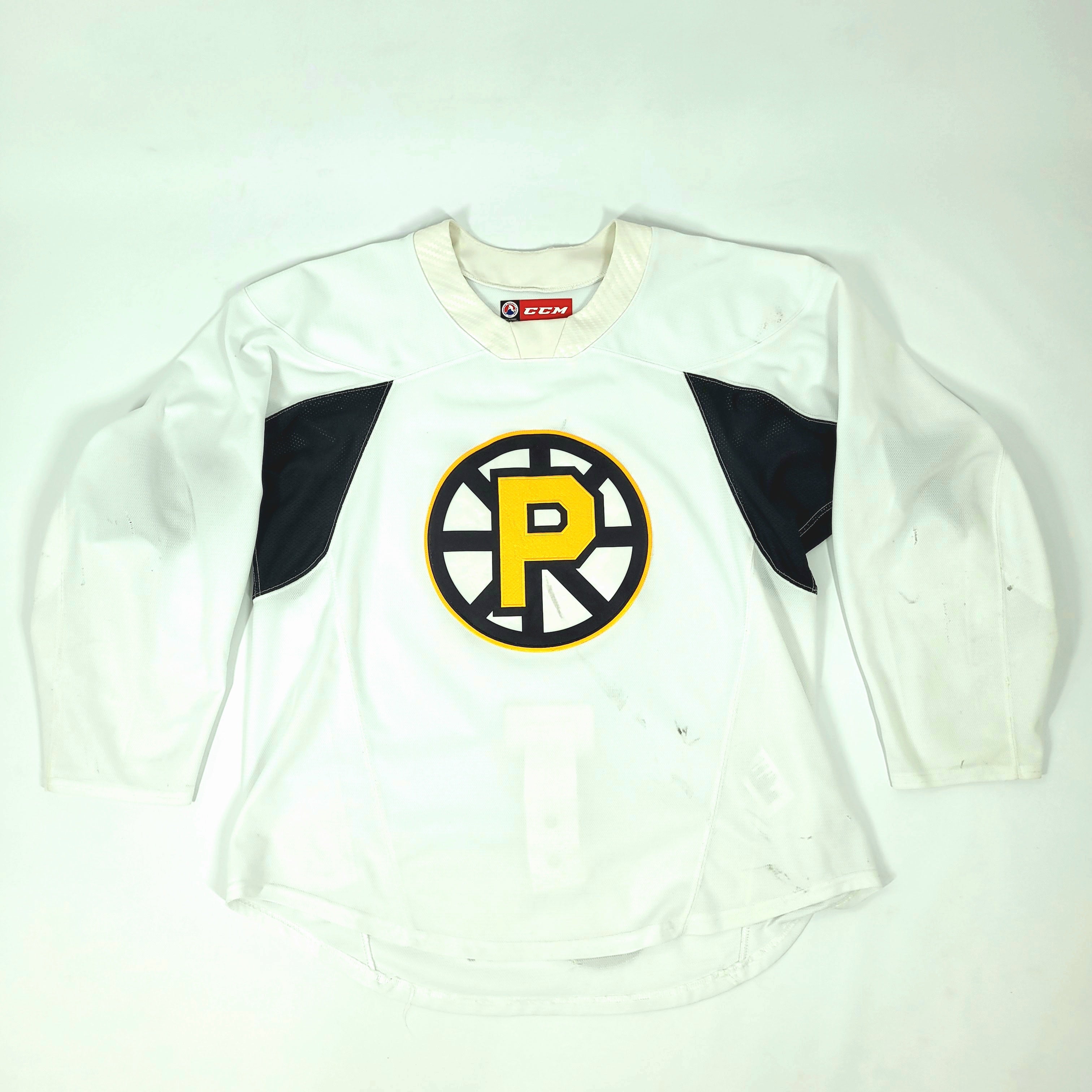 AHL - Maillot d'entraînement CCM d'occasion - Bruins de Providence (blanc)